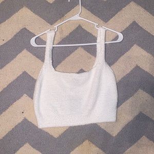 Brand new fuzzy tank top